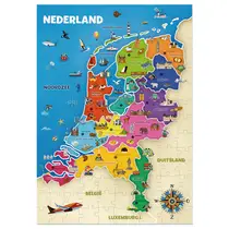 IK LEER KAART VAN NEDERLAND