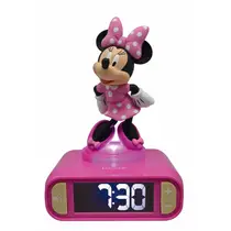 Minnie Mouse 3D digitale wekker met licht en geluid