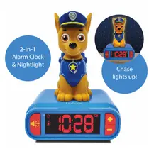 PAW PATROL 3D DIGITALE WEKKER MET NACHTL