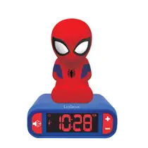 Spider-Man 3D digitale wekker met licht en geluid
