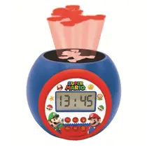 SUPER MARIO PROJECTOR WEKKER MET LCD SCH