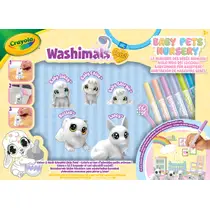 Washimals baby huisdierenopvang set