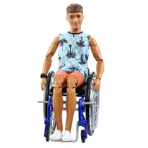 BARBIE KEN MET ROLSTOEL