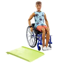 Barbie Ken pop met rolstoel
