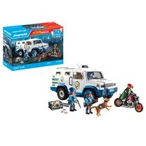 PLAYMOBIL Action Heroes geldtransport 71597