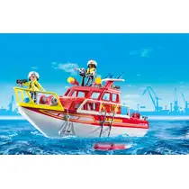 PLAYMOBIL AH 715978 BRANDWEERBOOT