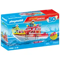 PLAYMOBIL AH 715978 BRANDWEERBOOT