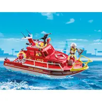 PLAYMOBIL AH 715978 BRANDWEERBOOT