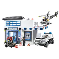 PLAYMOBIL AH 71602 POLITIEPOST MET VOERT