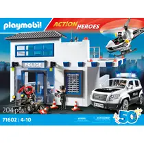 PLAYMOBIL AH 71602 POLITIEPOST MET VOERT