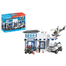 PLAYMOBIL Action Heroes politiebureau met voertuigen 71602