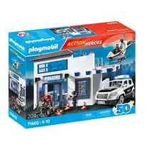 PLAYMOBIL AH 71602 POLITIEPOST MET VOERT