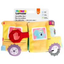 Lamaze accordeon bus voelboekje