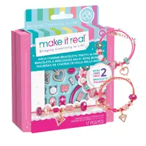 Make It Real halo charms bedelarmbanden pretty in pink