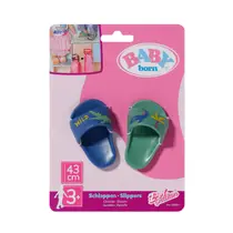 BABY BORN SLIPPERS 43CM ASST