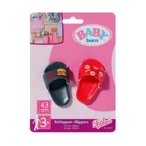 BABY BORN SLIPPERS 43CM ASST