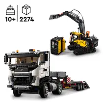 LEGO TECHNIC 42175 VOLVO FMX TRUCK & EC2