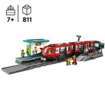 LEGO CITY 60423 STADSTRAM EN STATION