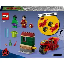 LEGO MARVEL 76287 IRON MAN MET MOTOR EN