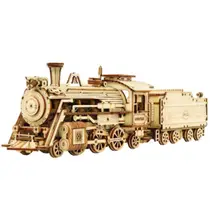 Robotime ROKR 3D houten Prime Steam Express stoomtrein