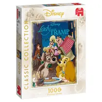 Jumbo Disney Classic Collection puzzel Lady & de Vagebond