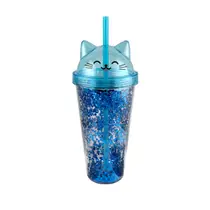 Doshi kat glitter drinkbeker