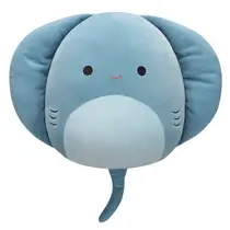 Squishmallows knuffel Akilah de blauwe gestippelde rog - 30 cm