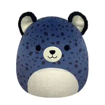 Squishmallows knuffel Spotts het marineblauwe jachtluipaard - 60 cm