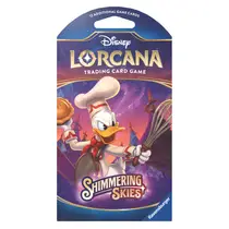 Disney Lorcana Shimmering Skies sleeved booster