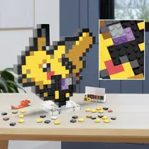 MEGA CONSTRUX POKÉMON PIKACHU RETRO SET