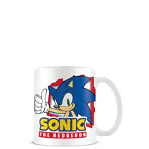 Sonic the Hedgehog mok - wit