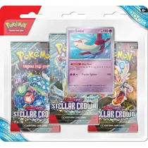 Pokémon TCG Scarlet & Violet Stellar Crown 3 booster blister