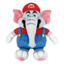 Mario Wonder olifant knuffel - 27 cm