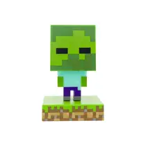 Minecraft zombie icon lamp