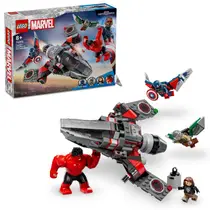 LEGO Marvel Captain America vs. Rode Hulk duel 76292