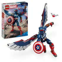 LEGO Marvel nieuwe Captain America bouwfiguur 76296