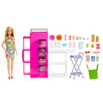 BARBIE BIJKEUKEN SPEELSET