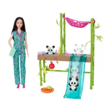 BARBIE PANDA'S VERZORGEN & REDDEN SPEELS