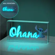 STITCH OHANA LED NEON LAMP