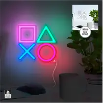 PLAYSTATION LED NEON LAMP MONTEERBAAR