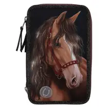 MISS MELODY 3-VAKS ETUI LEDGLITTER HORSE