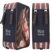 MISS MELODY 3-VAKS ETUI LEDGLITTER HORSE