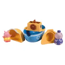 PEPPA PIG SPETTER & SCHENKBOOT OPA PIG