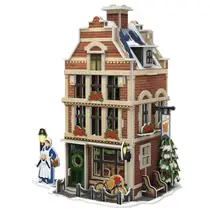 HOLLANDS HUISJE 3D PUZZEL BAKKERIJ LED