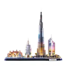 CITY LINE 3D PUZZEL DUBAI LED