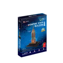 3D PUZZEL EMPIRE STATE BUILDING LED