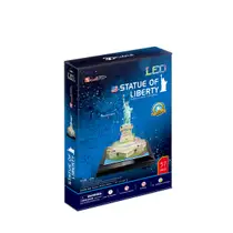 3D PUZZEL STATUE OF LIBERTY LED