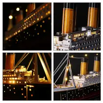 3D PUZZEL TITANIC LED