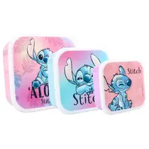 Disney Stitch Fresh Bites 3-in-1 snackbox set