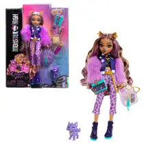 Monster High pop Clawdeen Wolf + huisdier